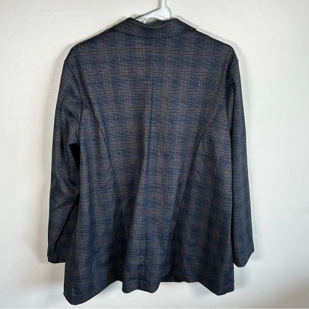 liverpool jayson boyfriend blazer blue khaki 1x‎ Women’s NWT